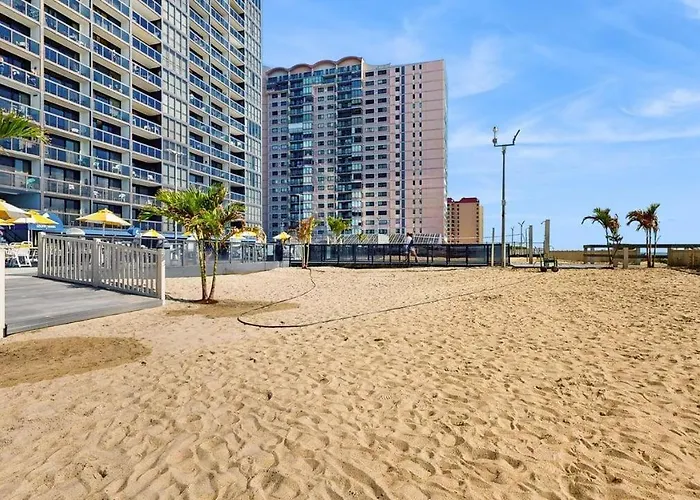 Sunny With Balcony Washer & Dryer Pools Gym Sauna & Ac Ocean City